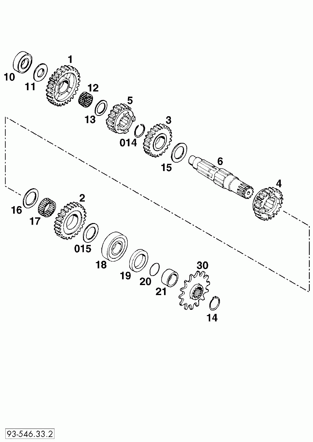 Getriebe ii transmission ii 250_300_380 ‘98