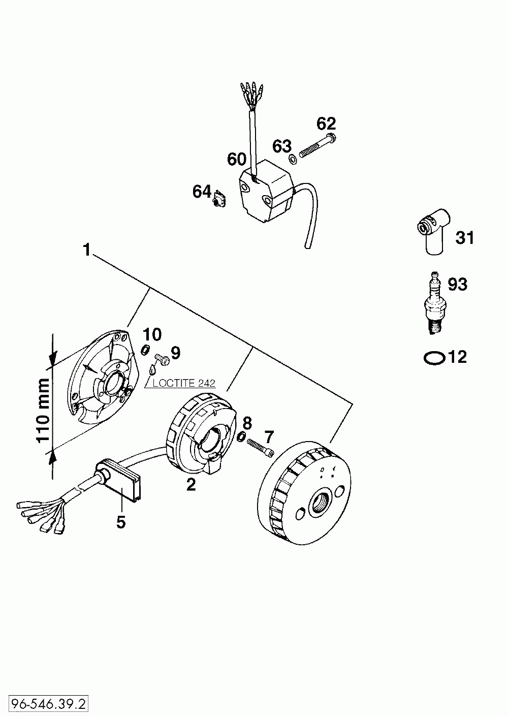 Ignition system sem 250_300_380 ‘98