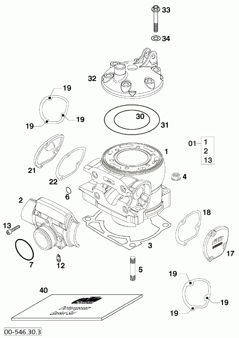 Zylinder cylinder 250