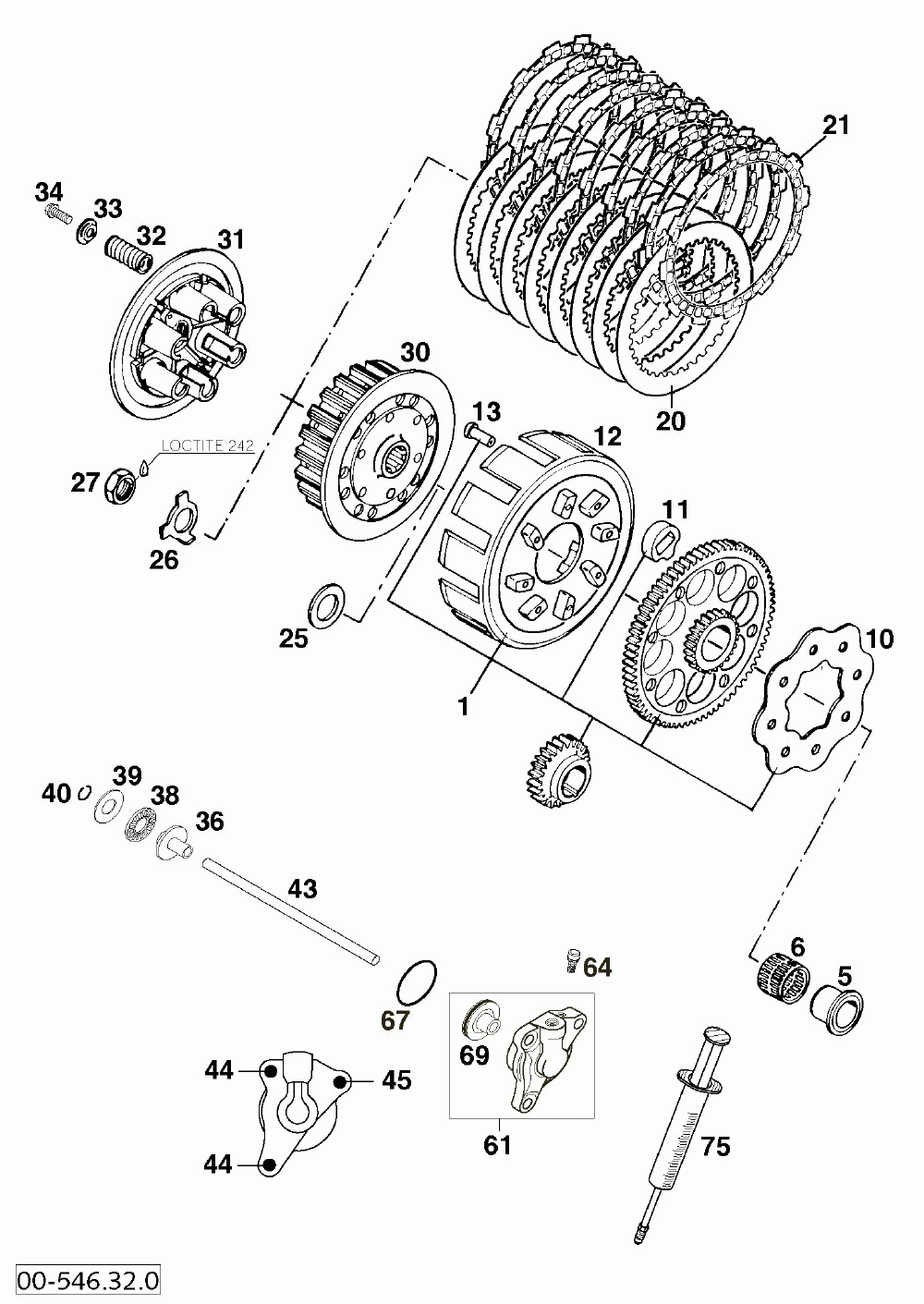 Kupplung clutch 250_300_380