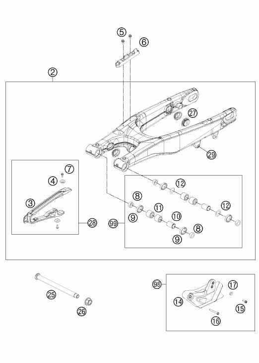 Swing arm