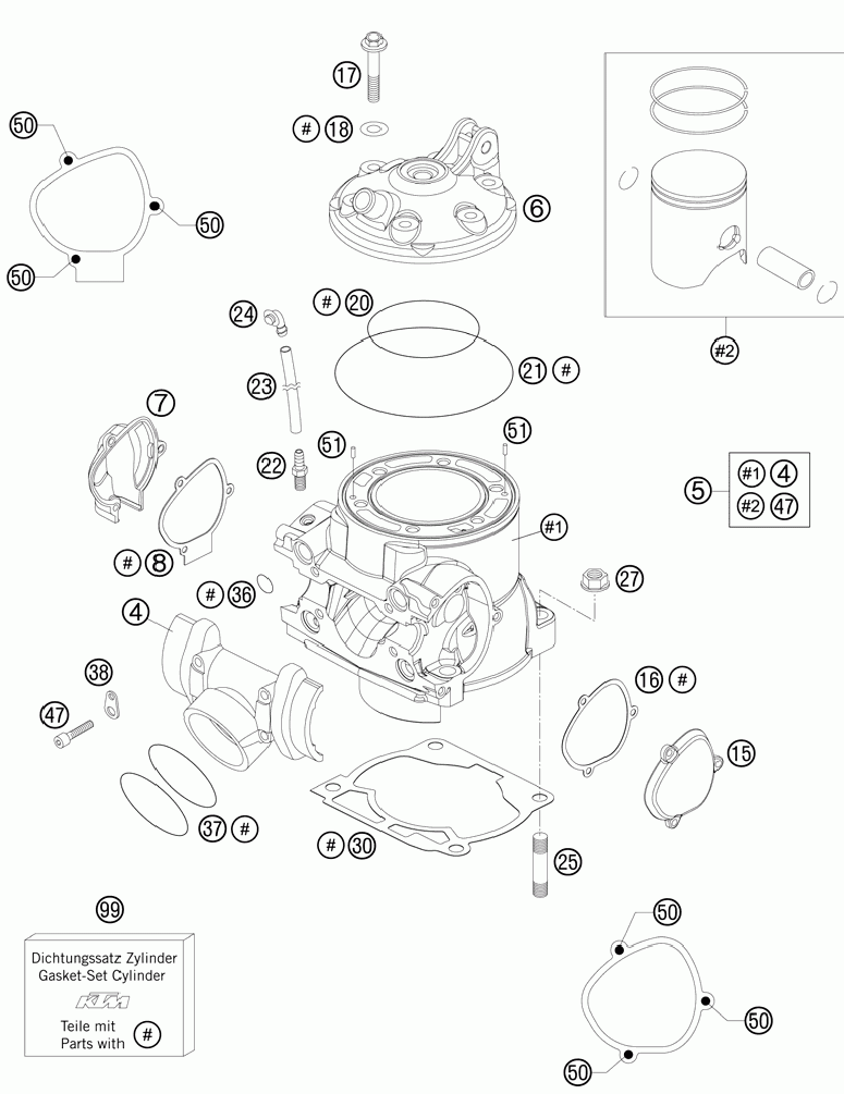 Cylinder cylinder head