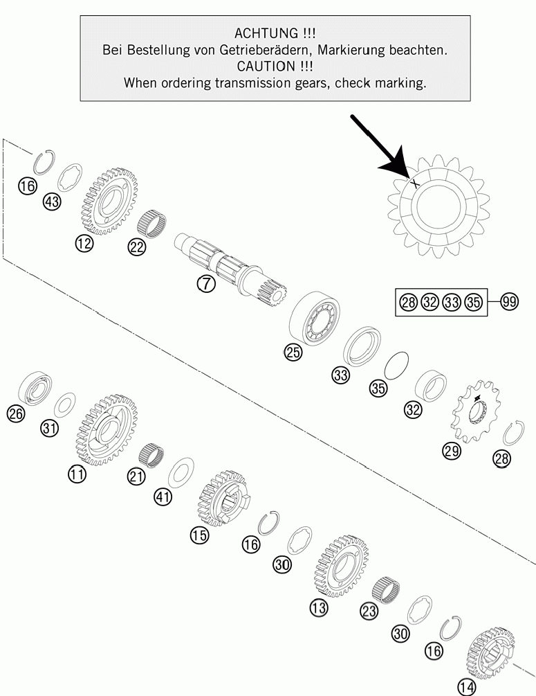 Transmission ii - countershaft