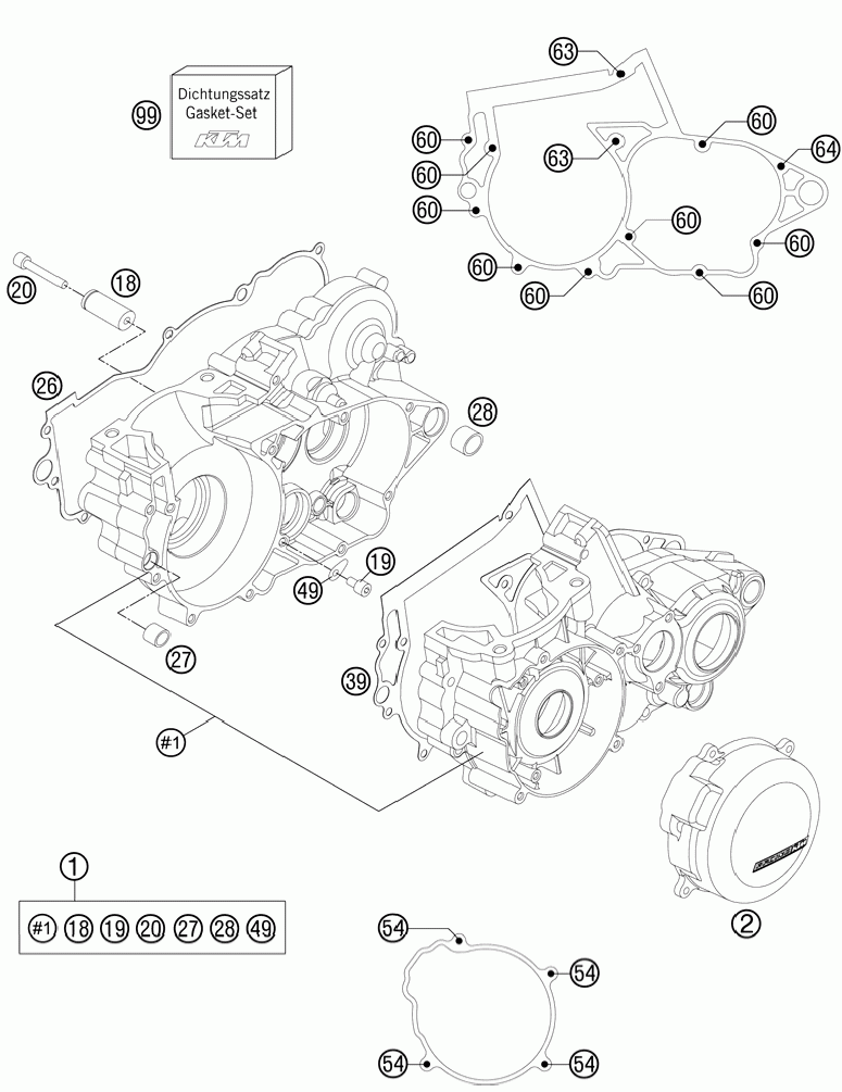 Engine case