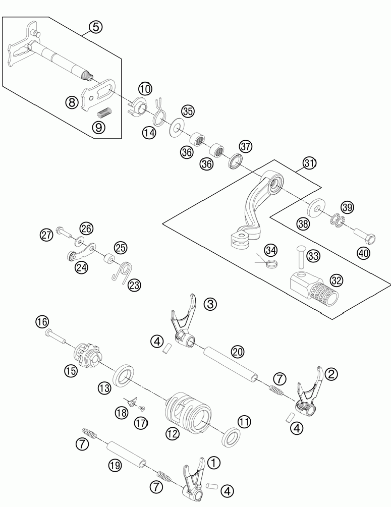 Shifting mechanism