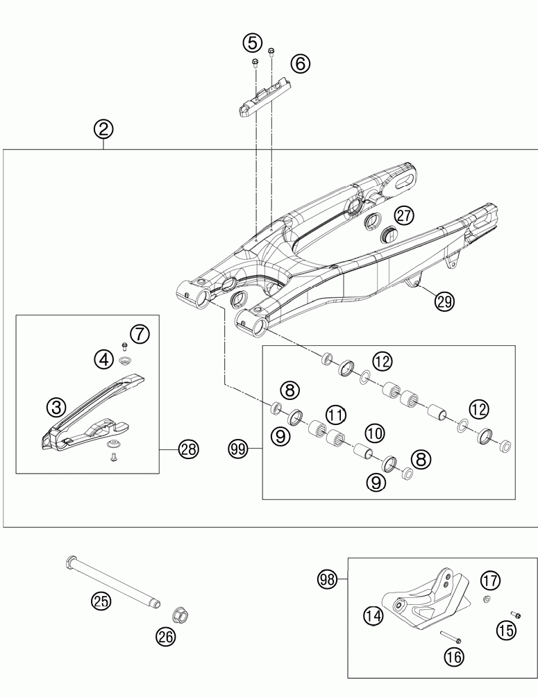 Swing arm