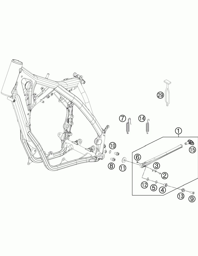 Side _ center stand