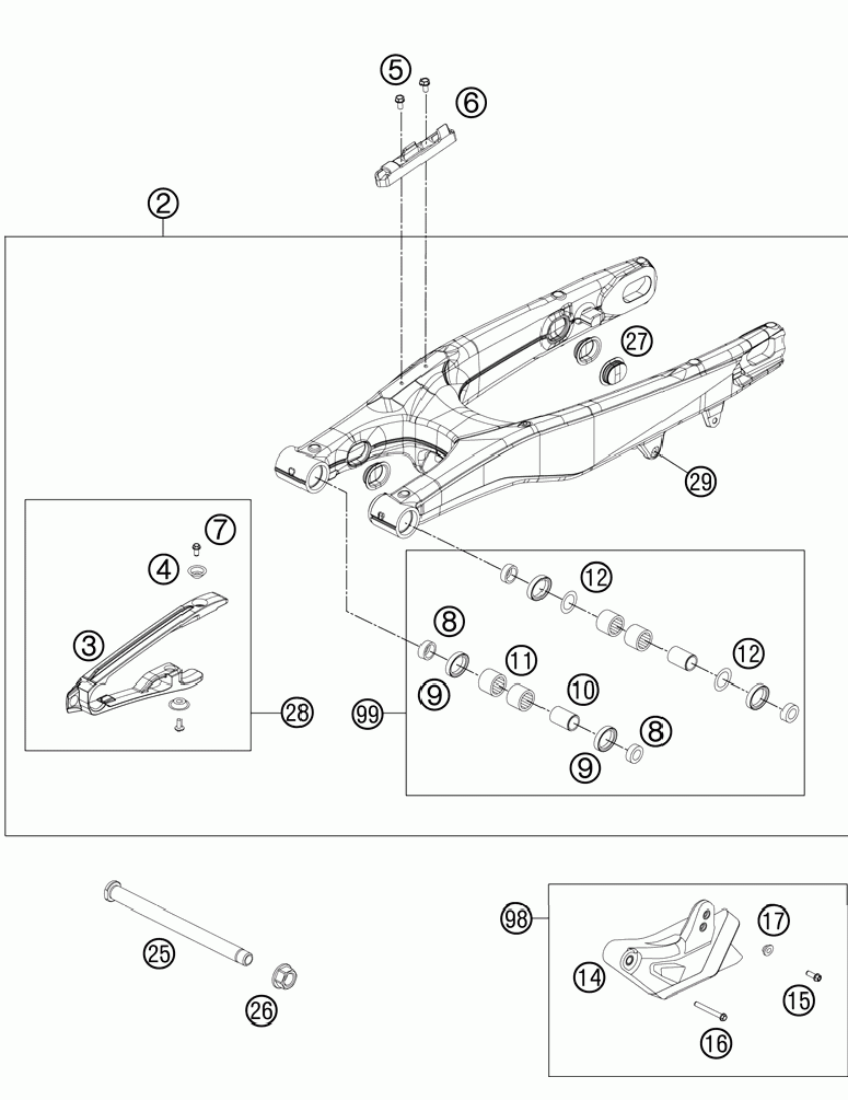 Swing arm