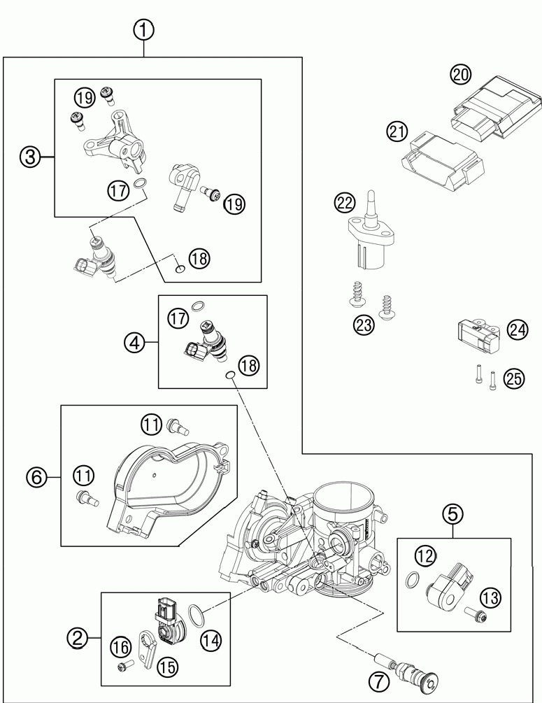 Throttle body