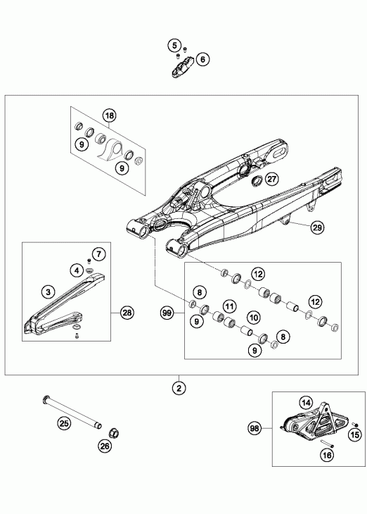 Swing arm