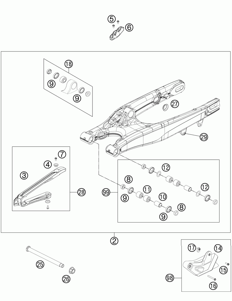 Swing arm