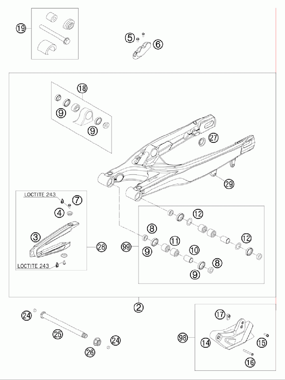 Swing arm