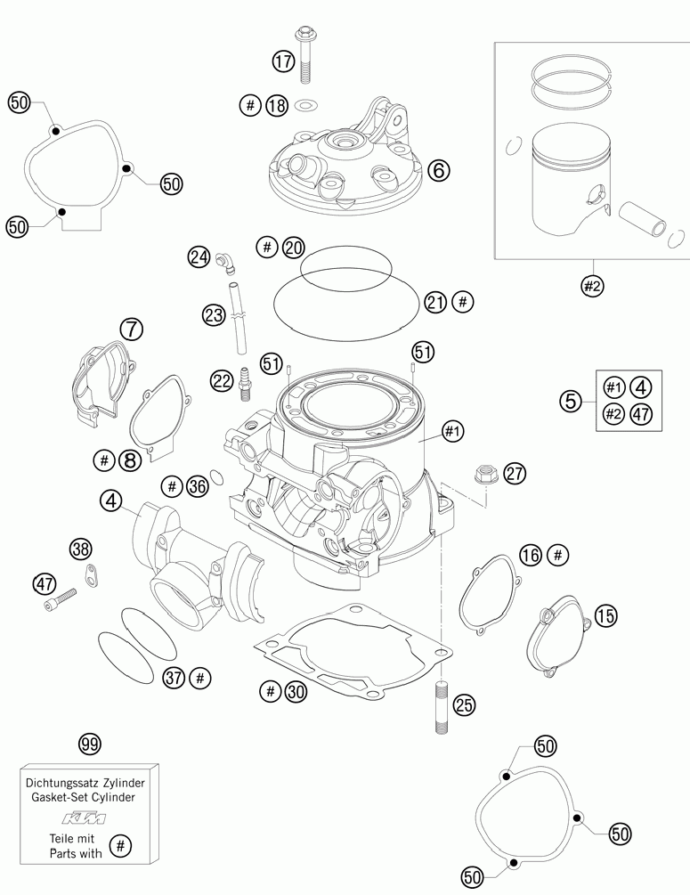 Cylinder cylinder head