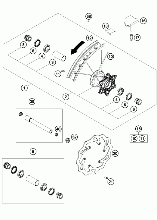 Front wheel