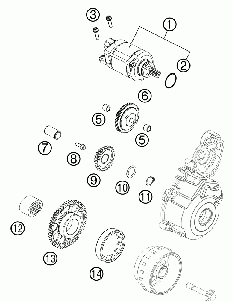 Electric starter