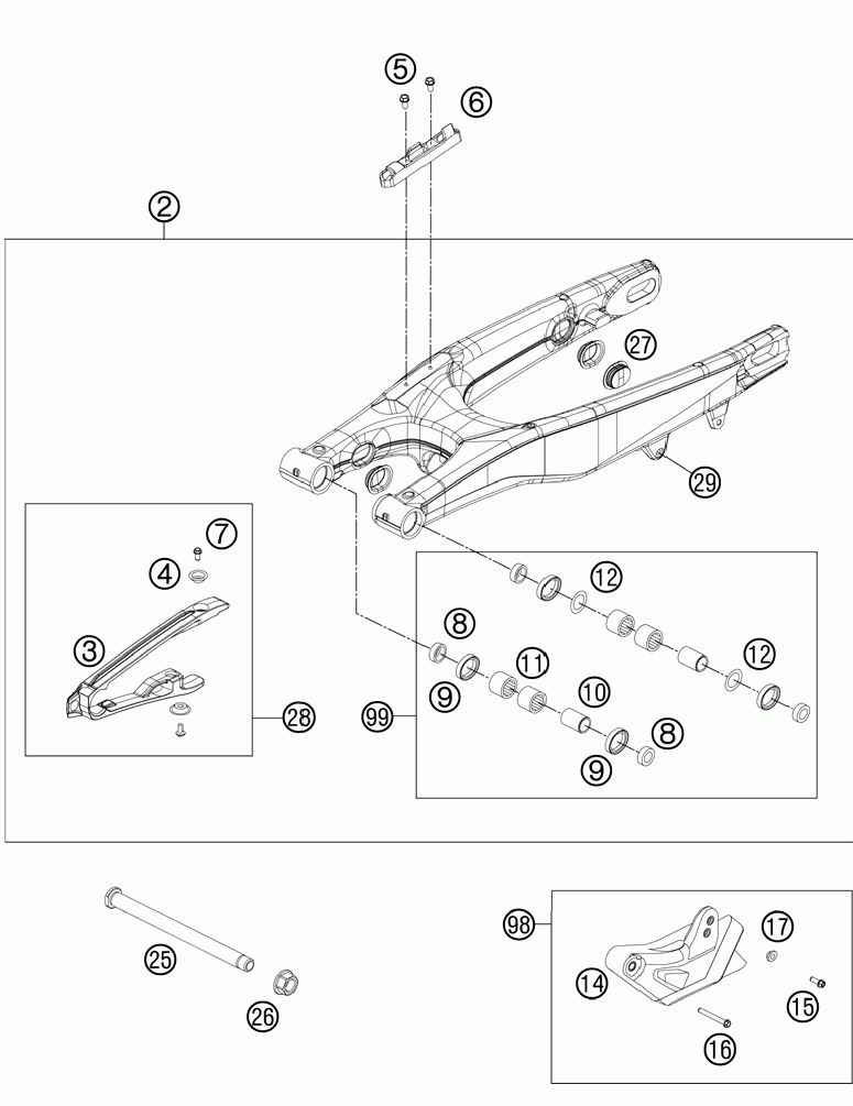 Swing arm