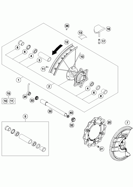 Front wheel