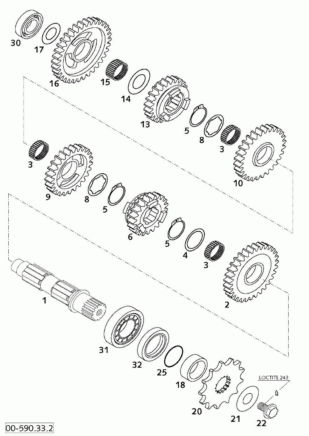 Getriebe ii 4_6 gang transmission ii 4_6 gear 400_520