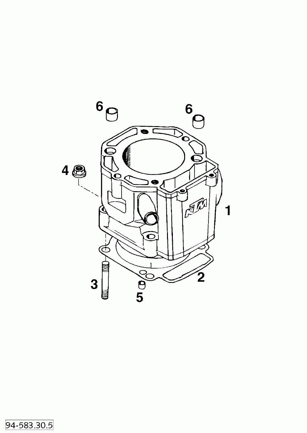 Zylinder cylinder 400_540_620 ‘99