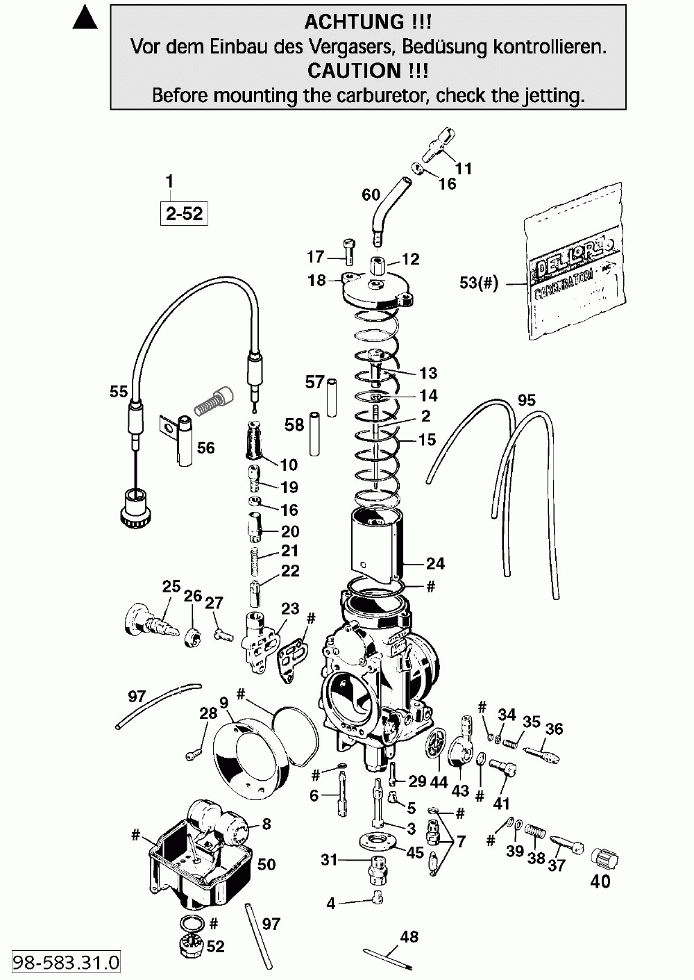 Vergaser phm 38_40 sd carburetor phm 38_40 sd 400_620