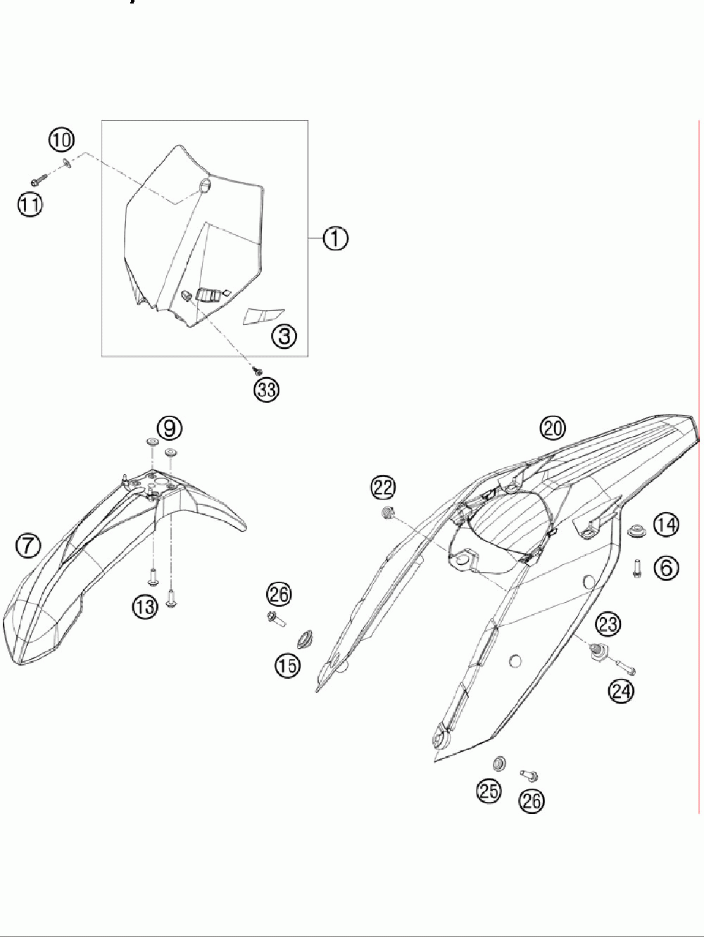 Mask fenders