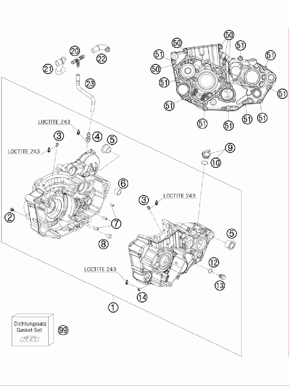 Engine case