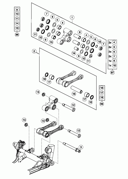 Pro lever linking