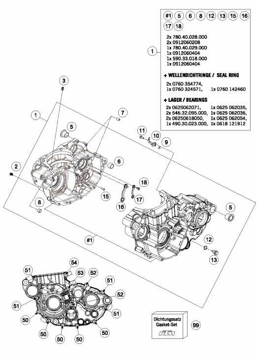 Engine case