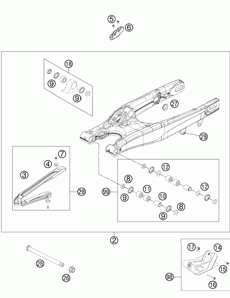 Swing arm