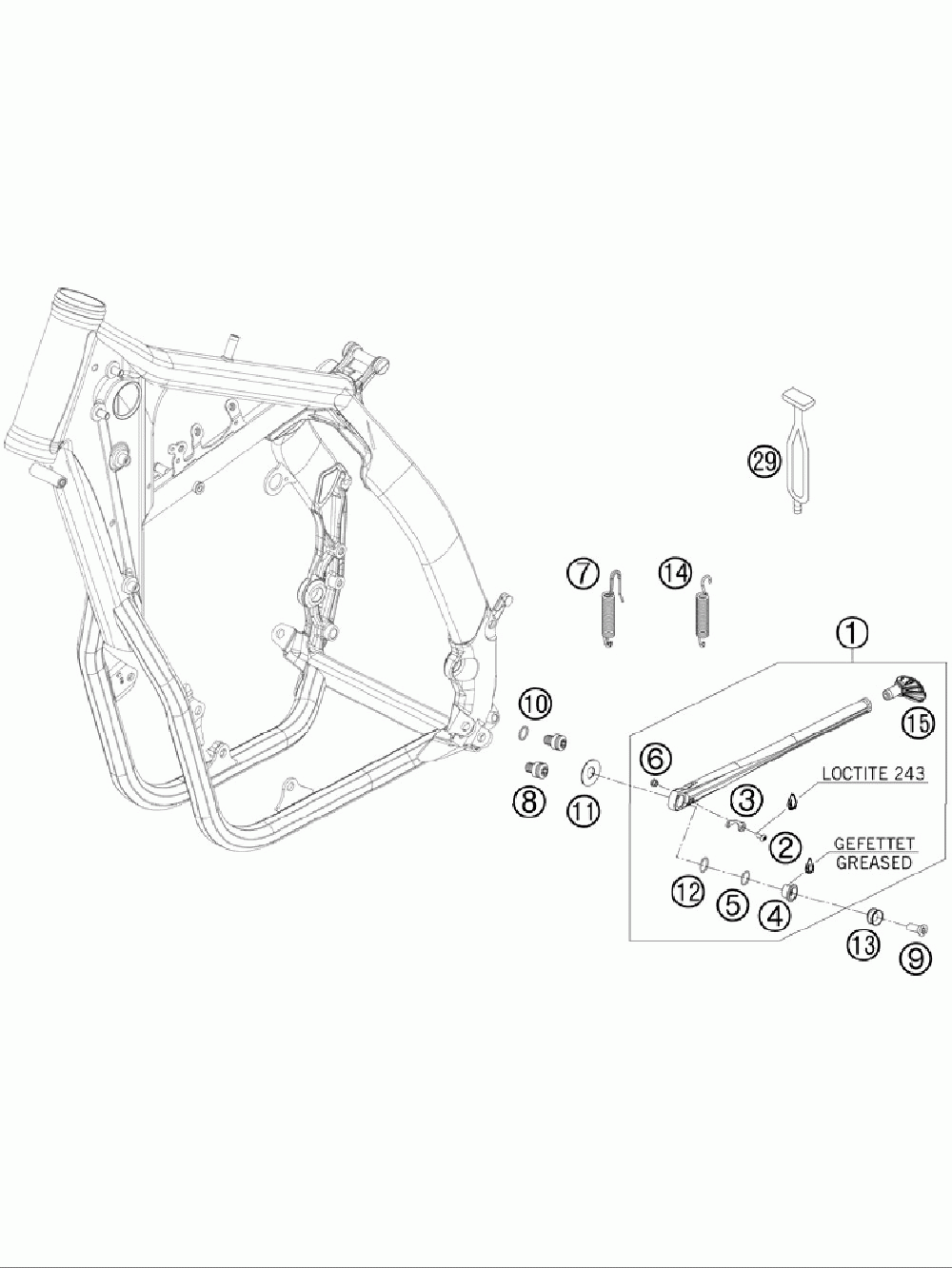 Side _ center stand