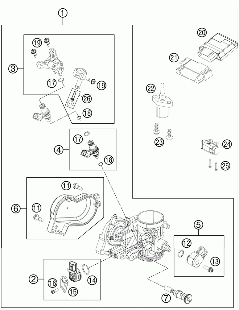 Throttle body