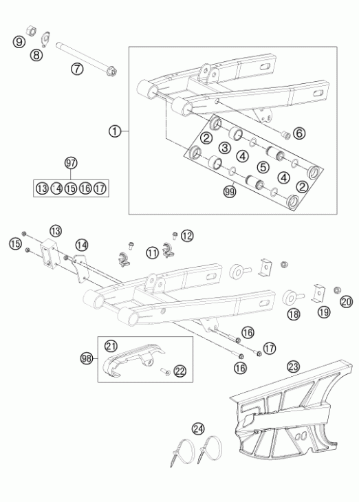 Swing arm