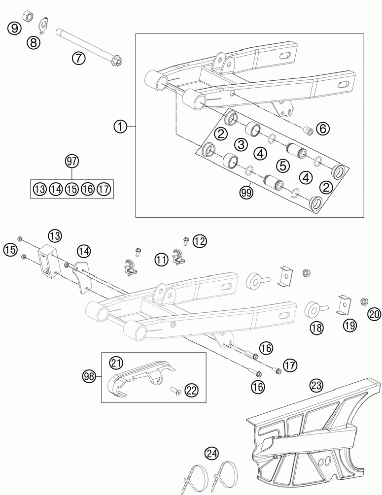 Swing arm