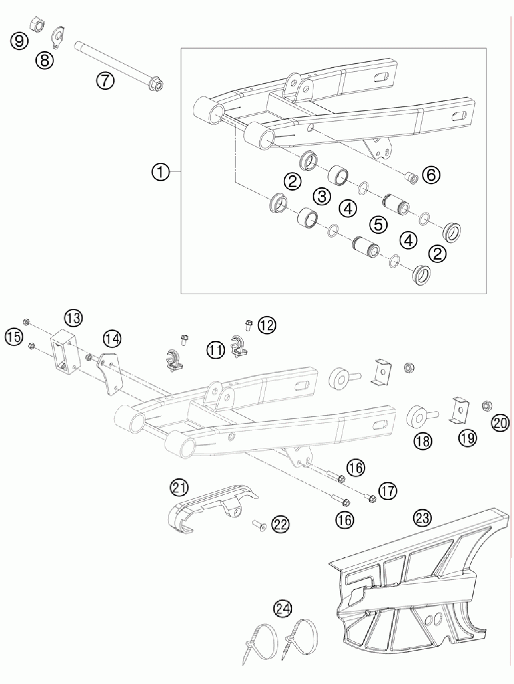 Swing arm