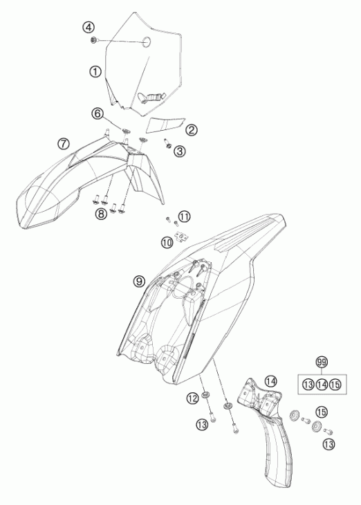 Mask fenders