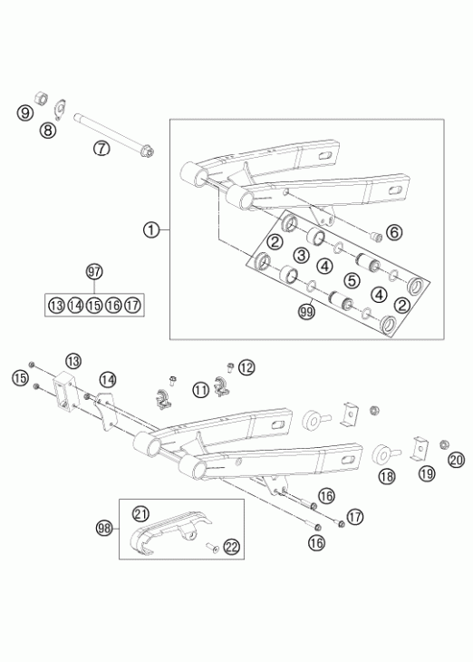 Swing arm