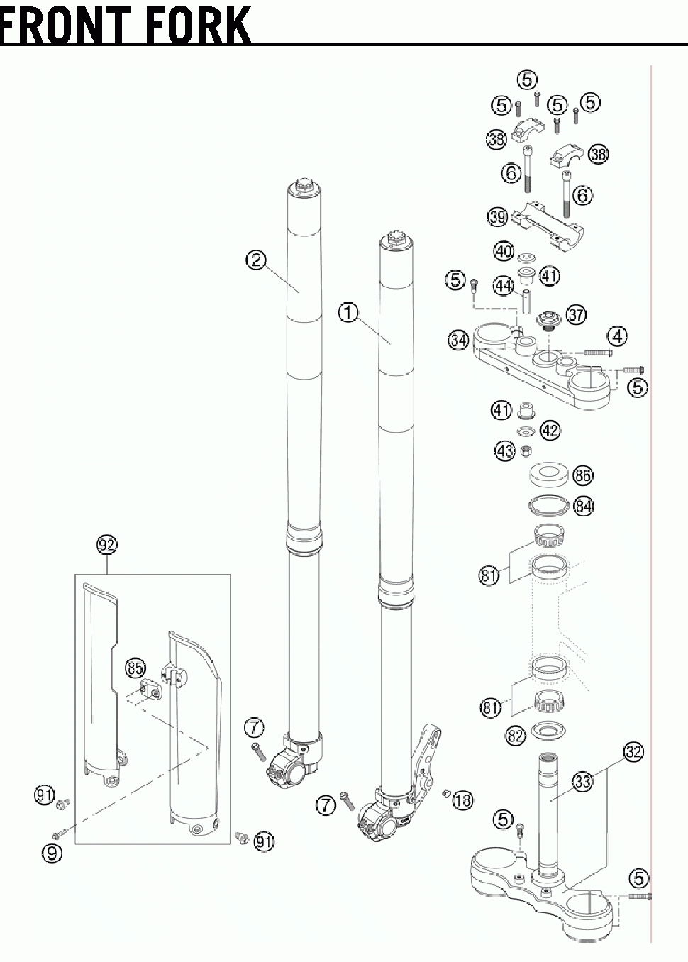 Front fork