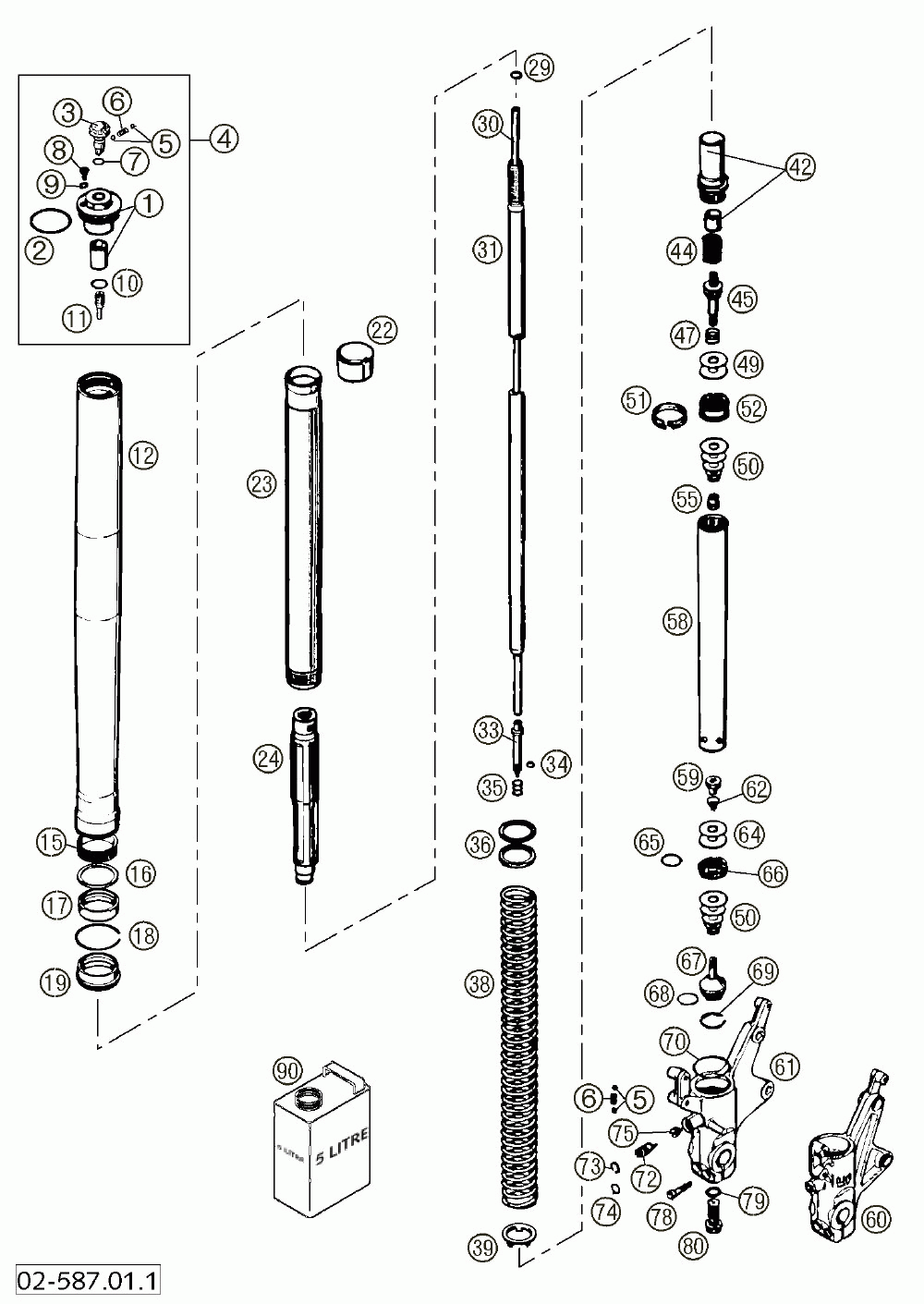 Fork legs wp usd 43 640