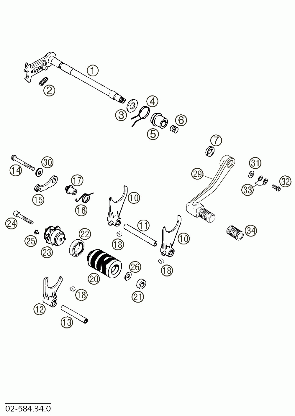 Shifting mechanism 640