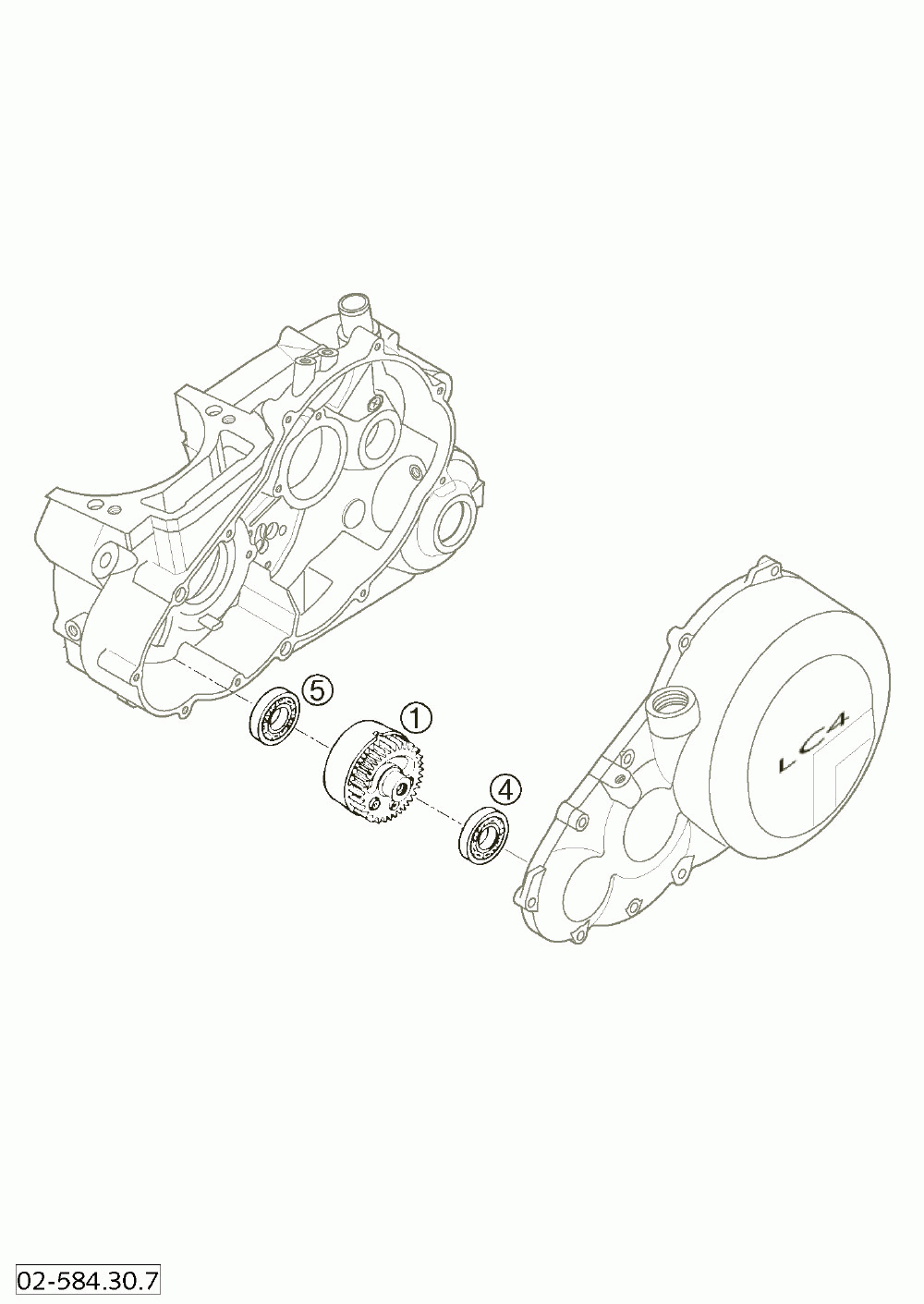 Balancer shaft 640