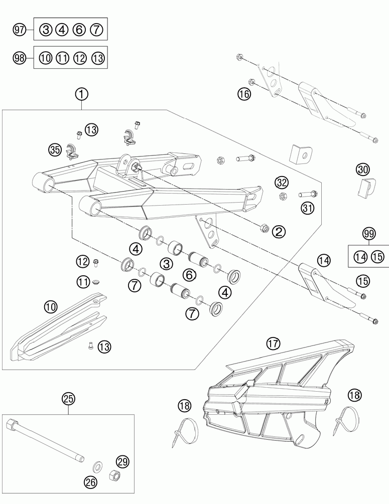 Swing arm