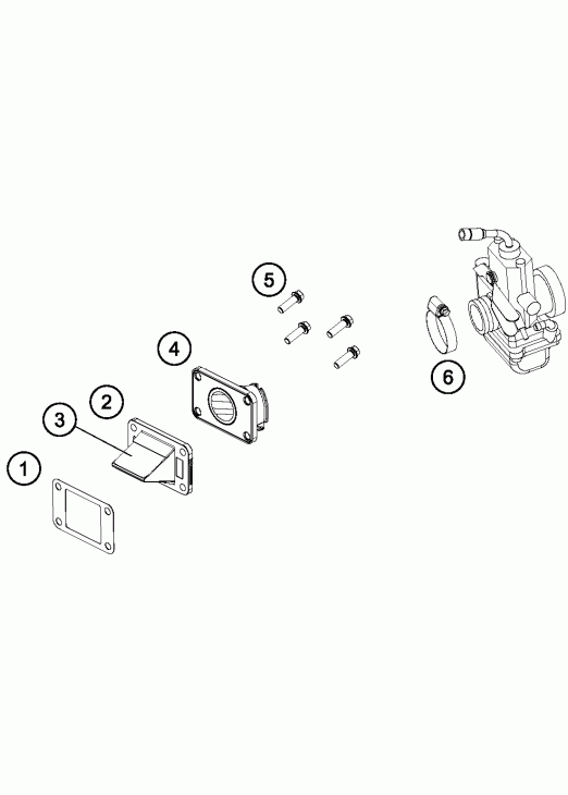 Reed valve case