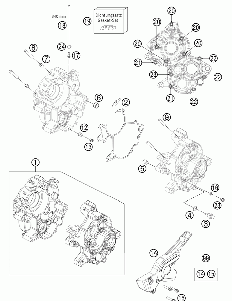 Engine case