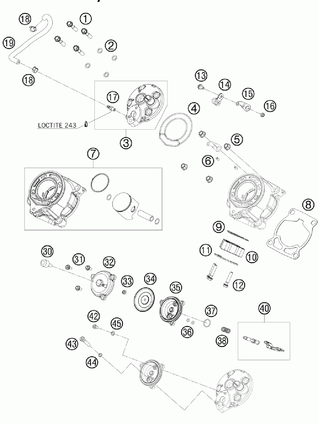 Cylinder cylinder head