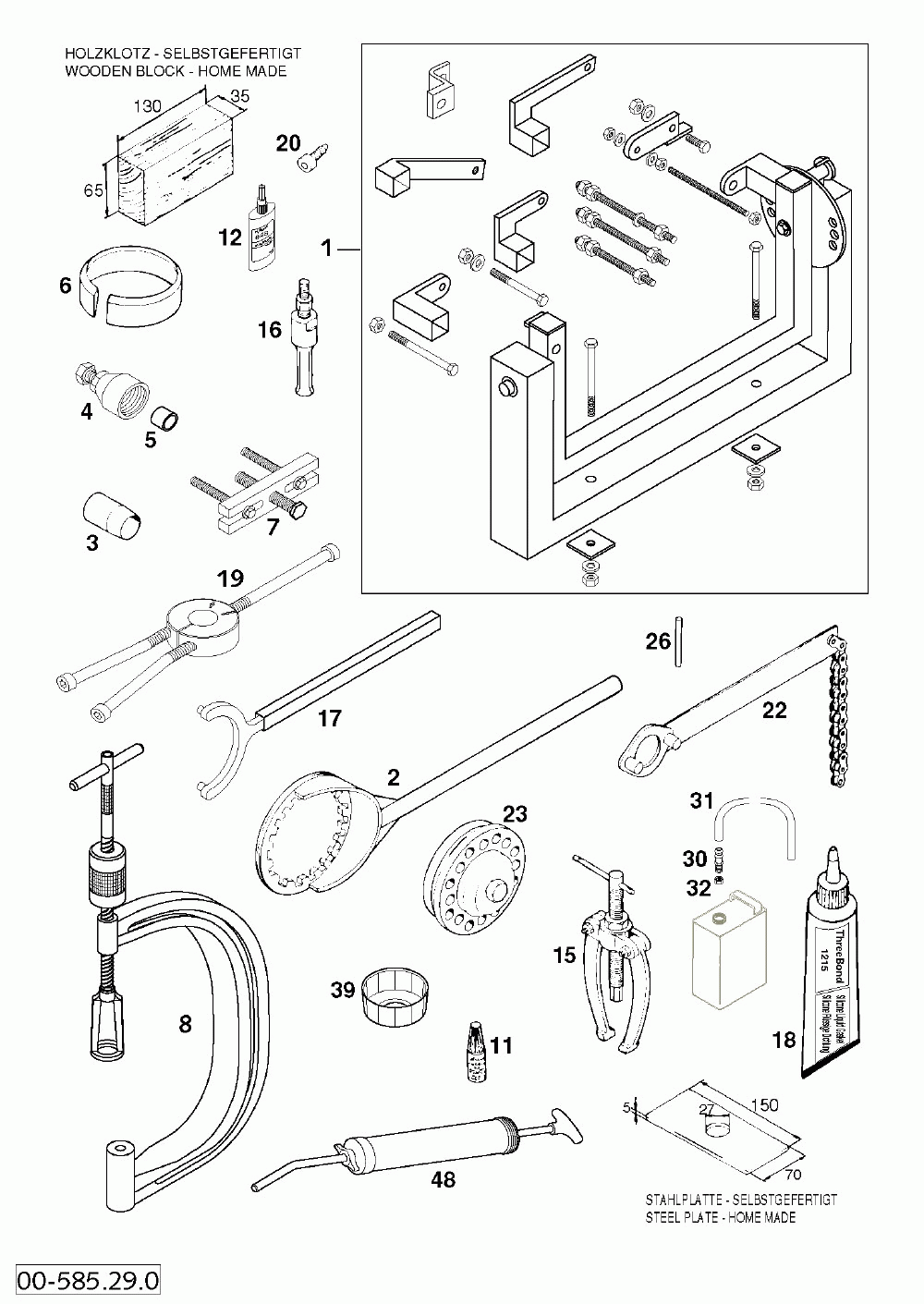 Spezialwerkzeug special tool 660