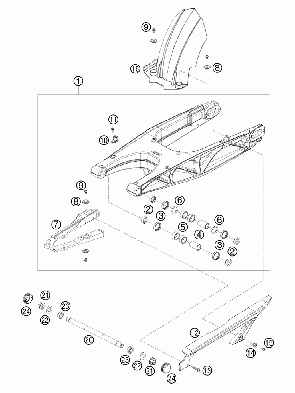 Swing arm