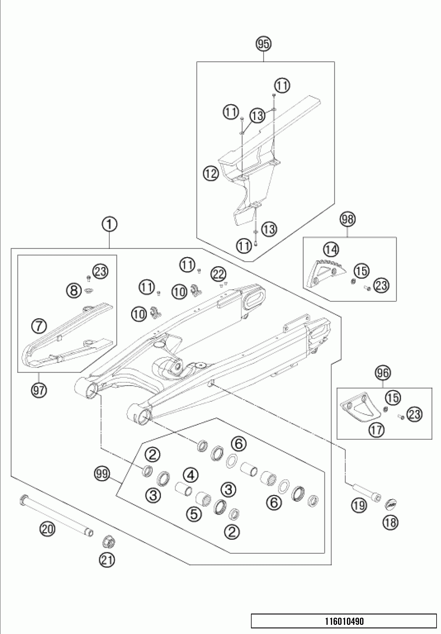 Swing arm