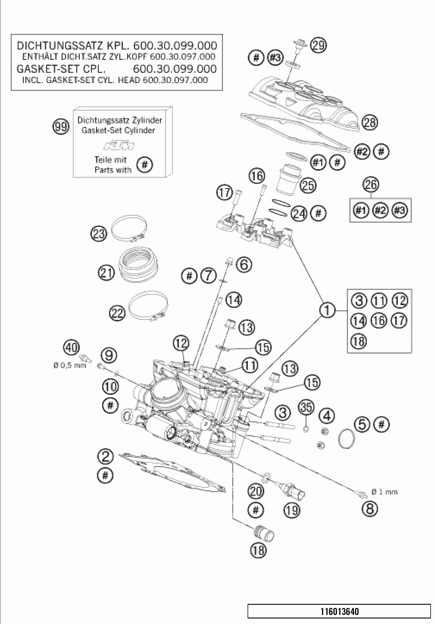 Cylinder head rear