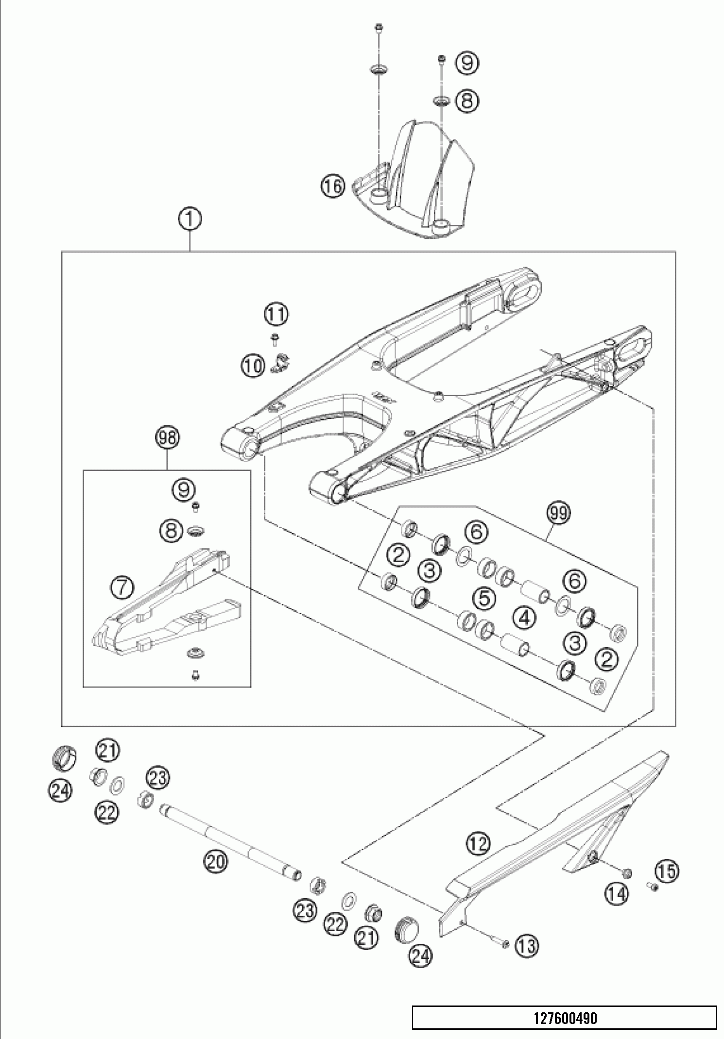 Swing arm