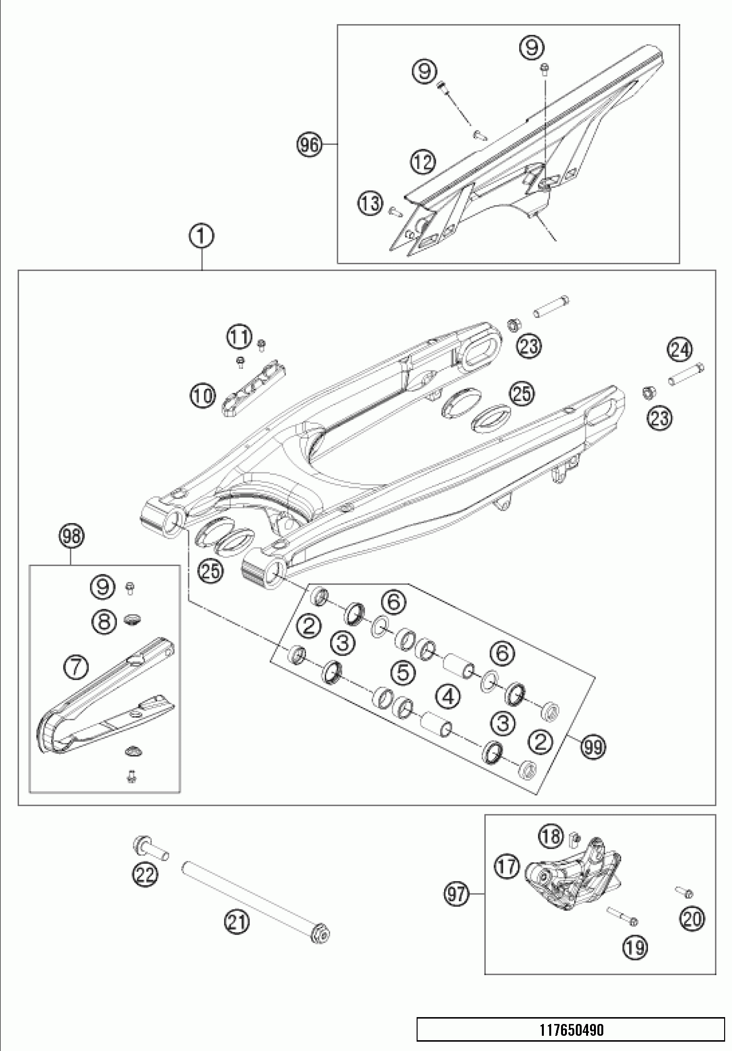 Swing arm